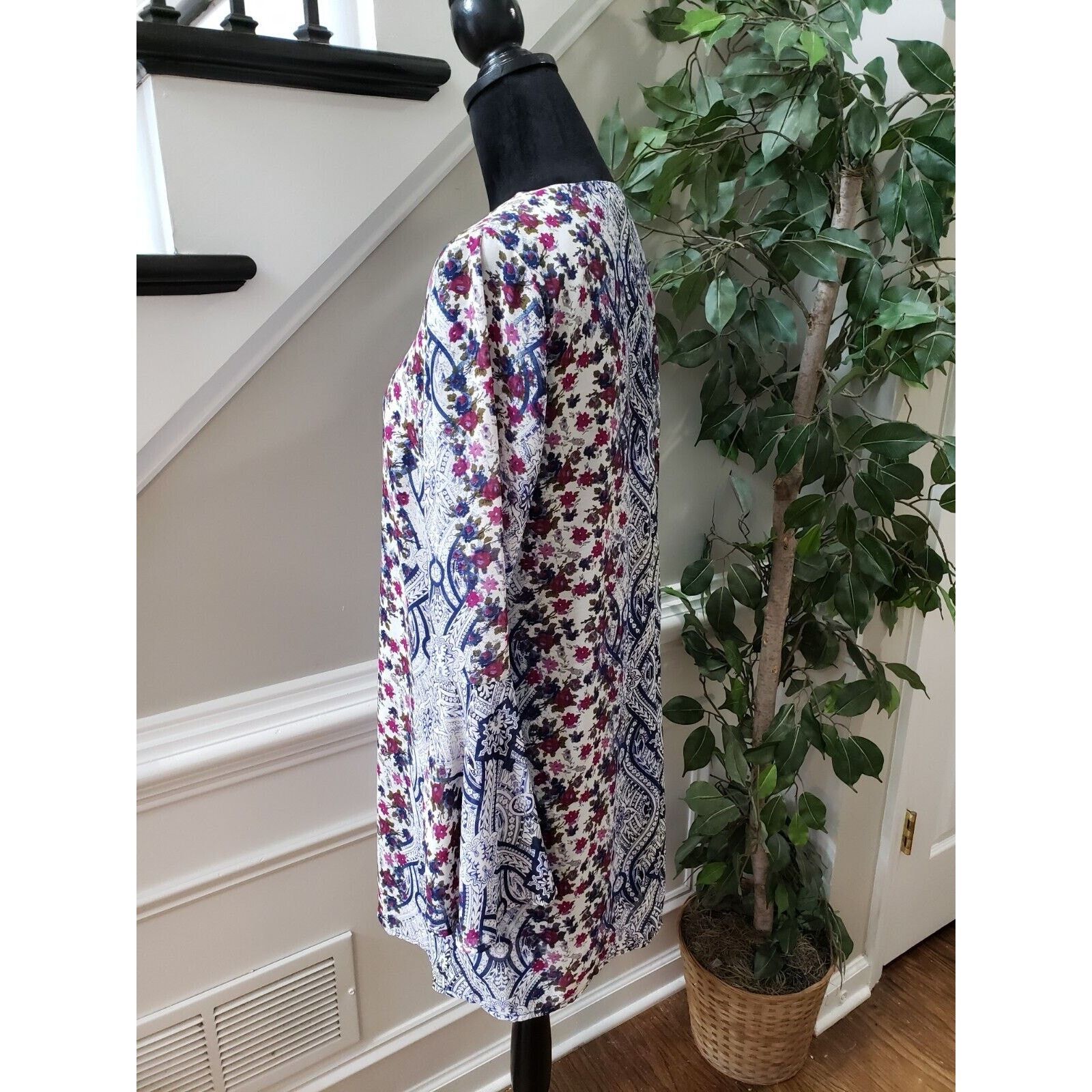 Other Speechless Polyester V-Neck Long Sleeve Knee Length Dress M Size M / US 6-8 / IT 42-44 - 9 Thumbnail