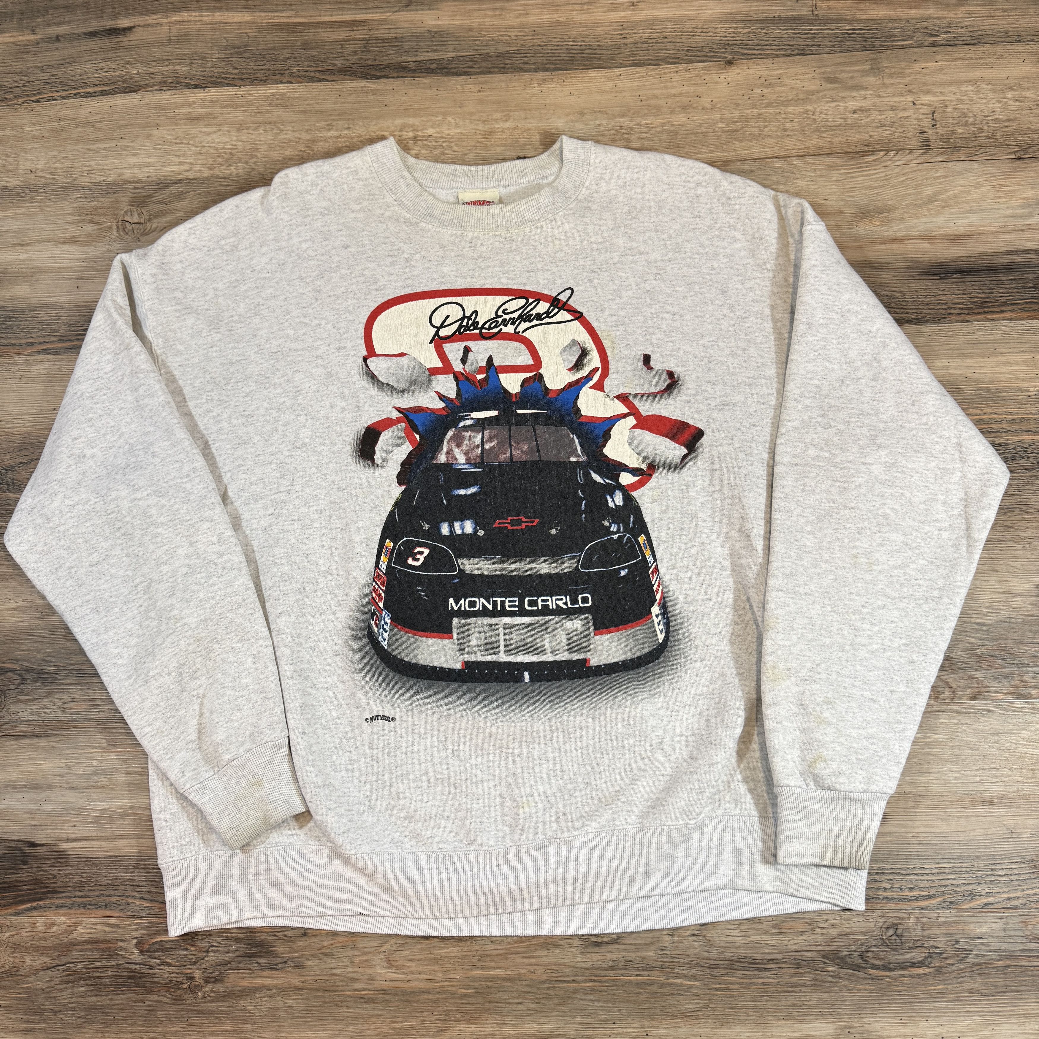 90s Vintage DALE EARNHARDT #3 NASCAR Crewneck Sweatshirt