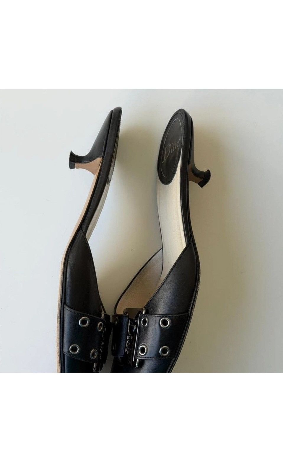 Dior Dior Leather Heels Size US 8 / IT 38 - 2 Thumbnail