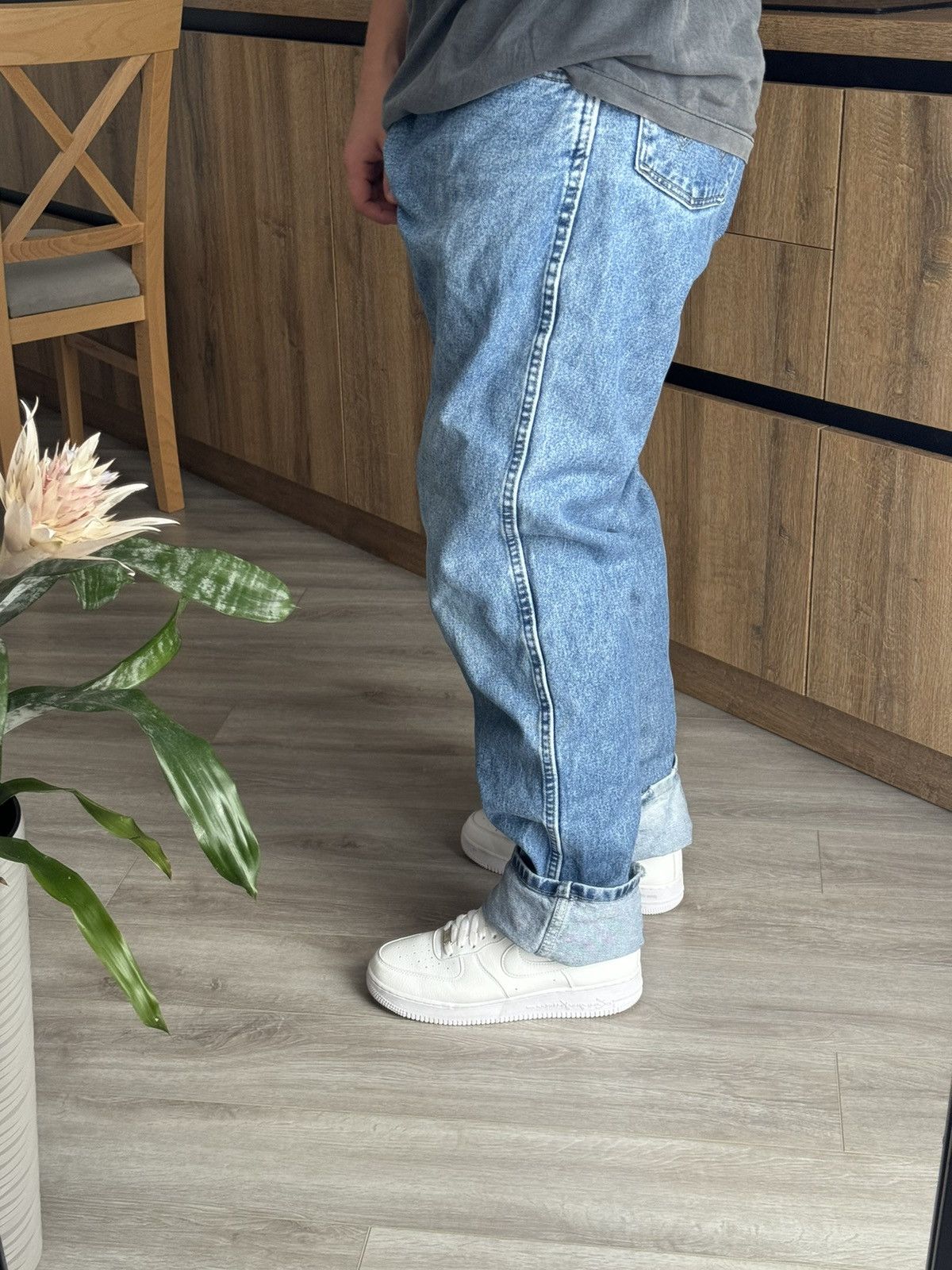 Vintage × Wrangler Crazy Vintage Y2K/2000s Baggy Grunge Skater Denim Jeans Size US 40 / EU 56 - 2 Thumbnail