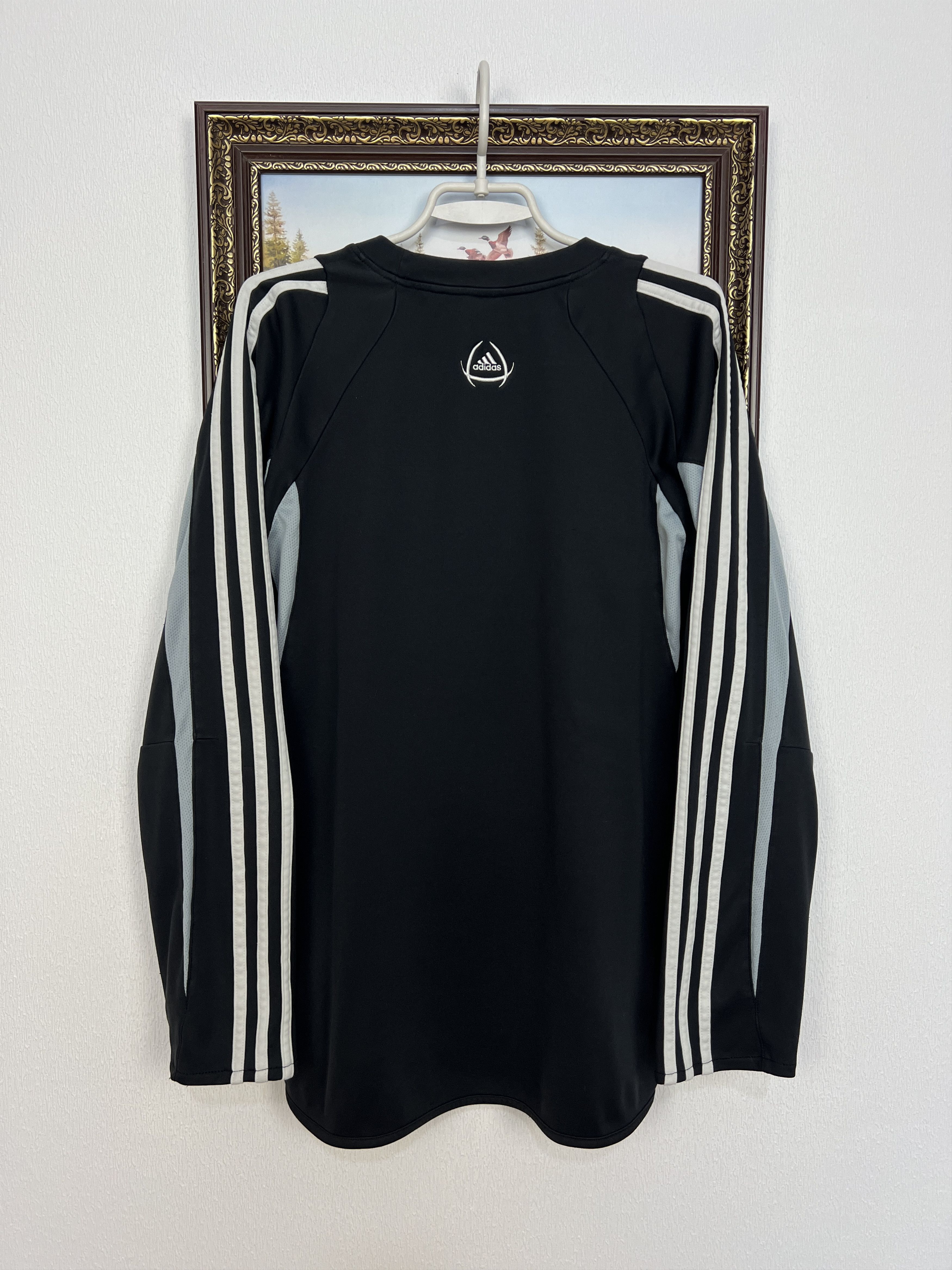 Adidas Vintage Real Madrid Football Train Jacket Soccer Sweatshirt Size US L / EU 52-54 / 3 - 9 Thumbnail