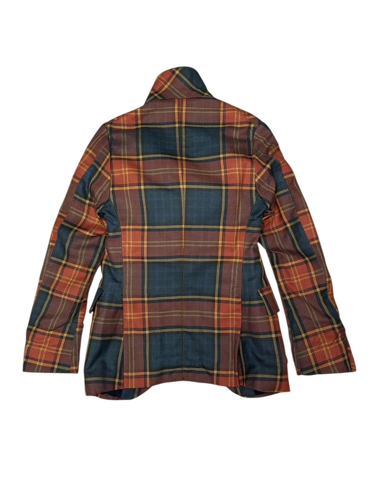 Paul Harnden Shoemakers Wool Tartan Blazer Size XS / US 0-2 / IT 36-38 - 4 Thumbnail