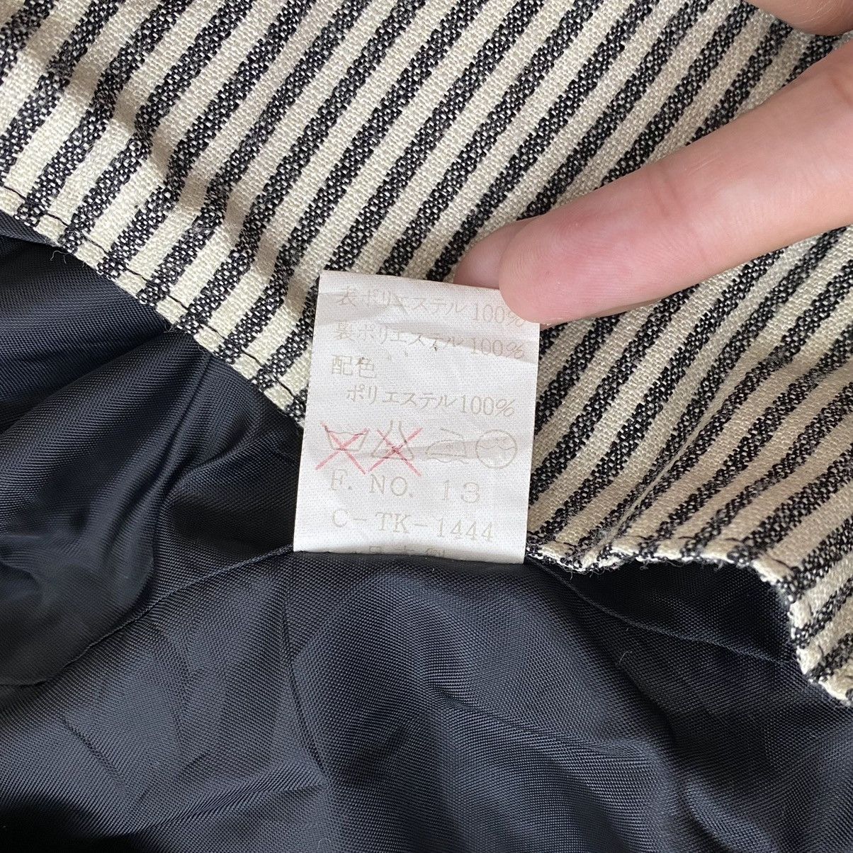 Japanese Brand SELDAN Japanese Brand Hickory Stripes Blazer Coat Size S / US 4 / IT 40 - 6 Thumbnail