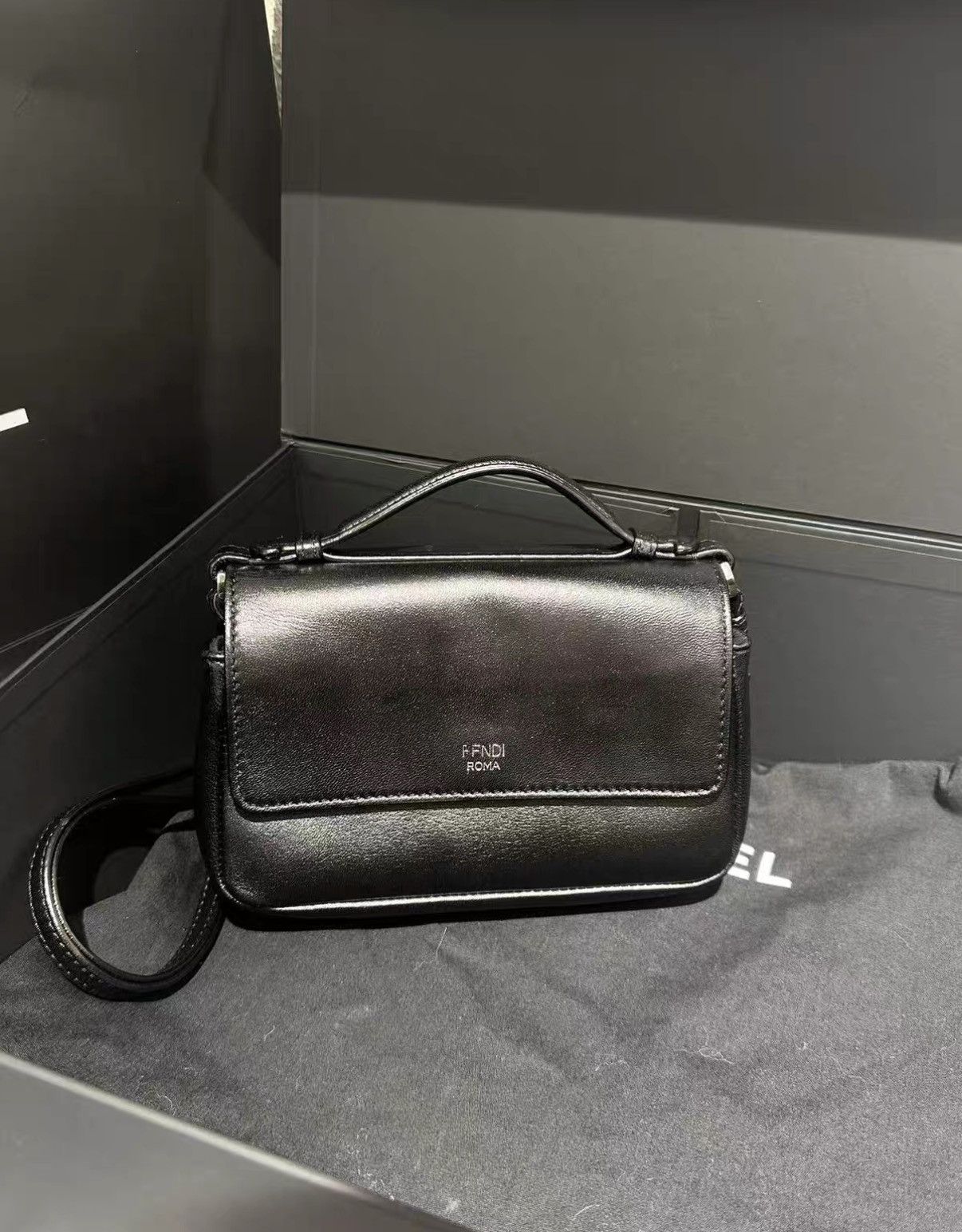 Fendi Fendi reversible Twin Baguette chain crossbody bag J38 Size ONE SIZE - 2 Thumbnail