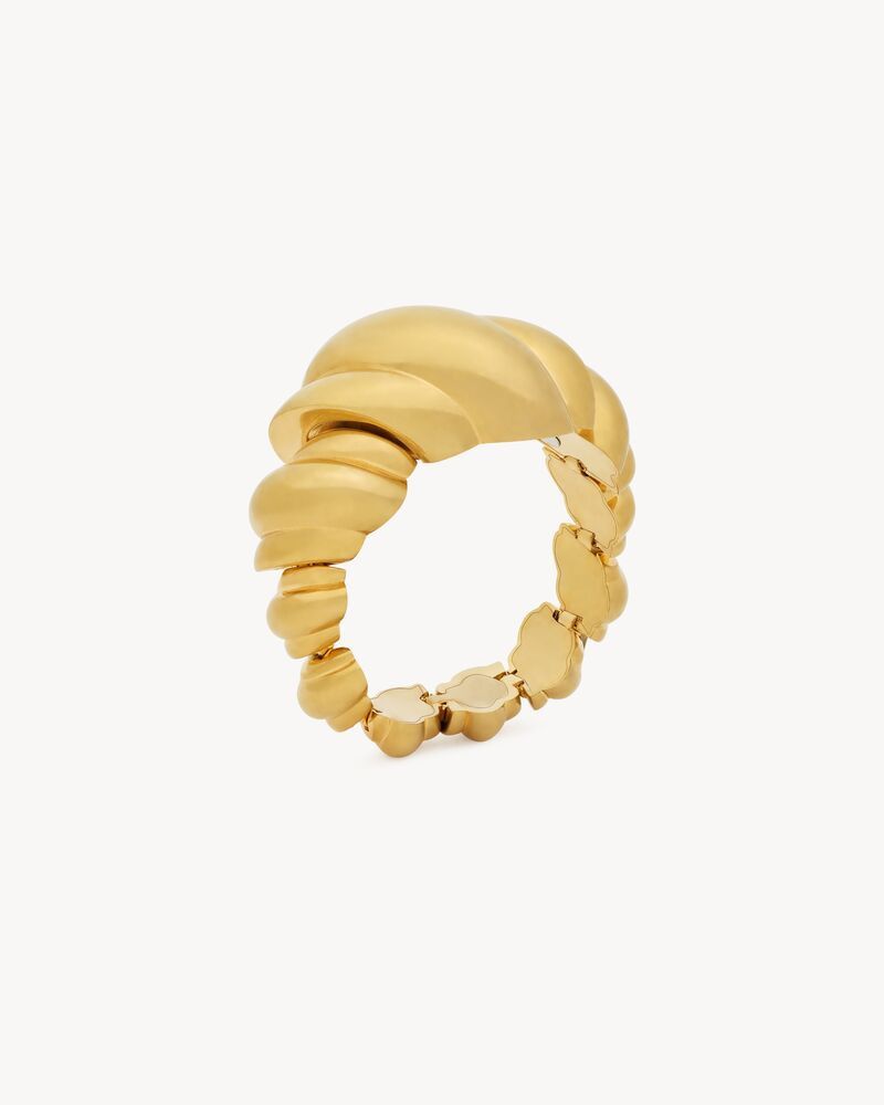 Saint Laurent Paris o1s1wg110126 790160 Size: OS / Tornado Bracelet in Metal Size ONE SIZE - 1 Thumbnail