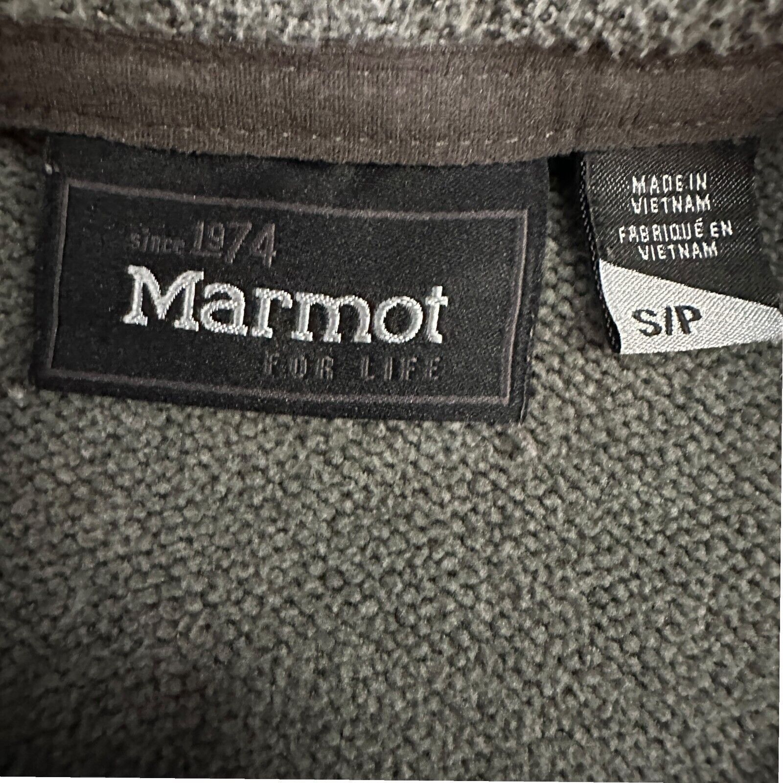 Marmot Marmot Fleece Jacket Men’s Small Gray Long Sleeve Side Size US S / EU 44-46 / 1 - 6 Thumbnail