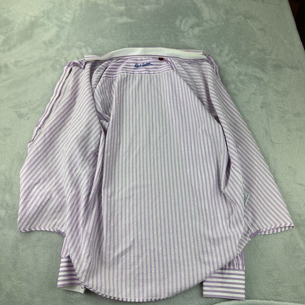 Robert Graham Robert Graham Stripped Long Sleeve Dress Shirt Men’s Size X Size US XL / EU 56 / 4 - 7 Thumbnail