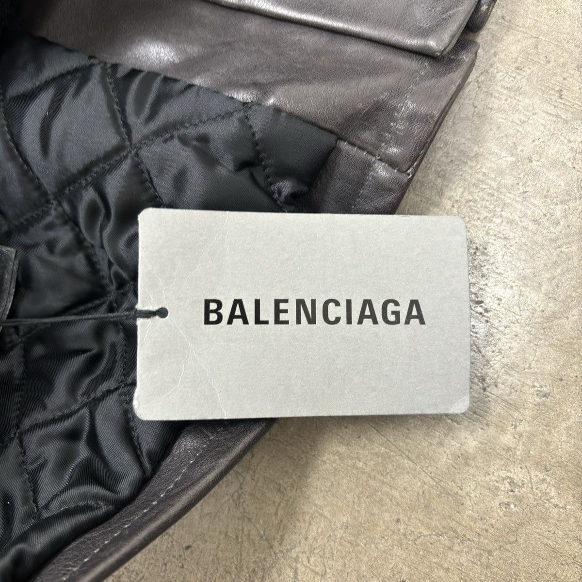 Balenciaga Balenciaga Unifit dirty calf crinkle leather jacket Size US M / EU 48-50 / 2 - 8 Thumbnail