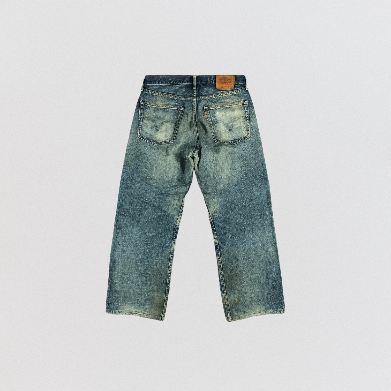 Levi's 90s Vintage Rusty Levis 503 Jeans-JM2735 Size US 33 - 2 Thumbnail