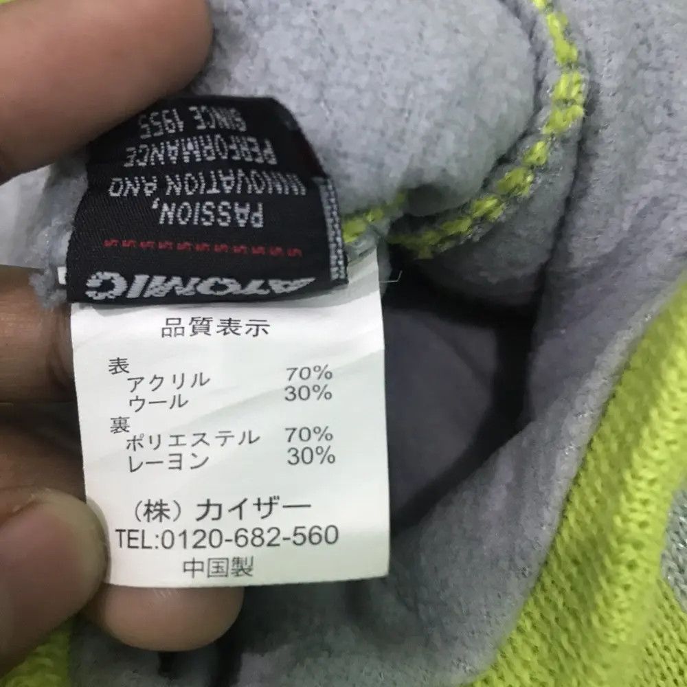 Atomic × Vintage Atomic Spellout Beanie Hat Size ONE SIZE - 6 Thumbnail