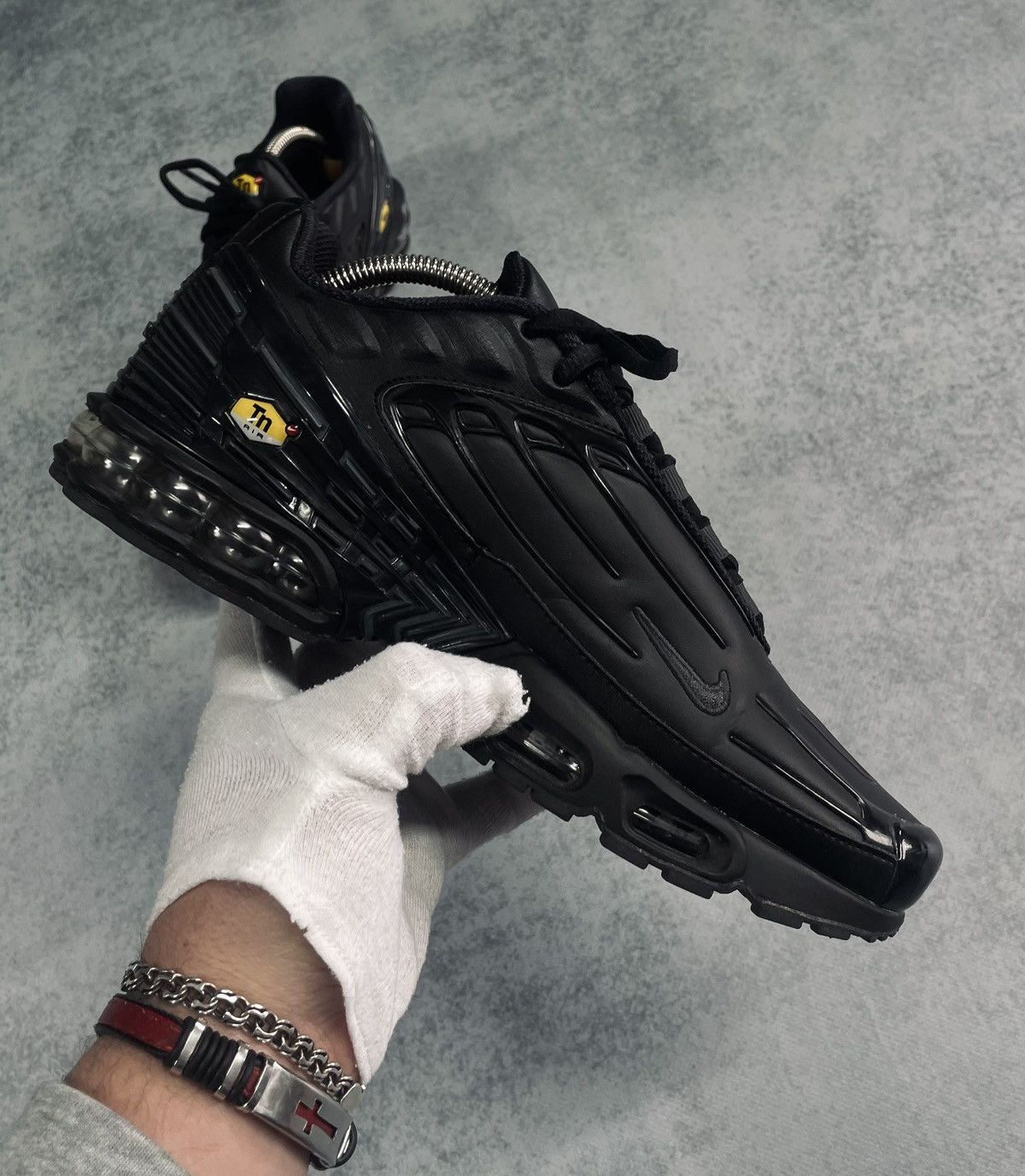 Nike Nike Air Max Plus 3 TN Men’s Shoes Black Grey US 8 EUR 41 Size US 8 / EU 41 - 17 Thumbnail
