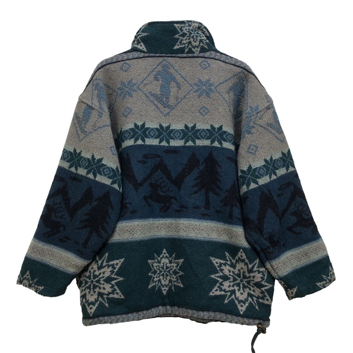 L.L. Bean 🔥Vintage LL Bean Aztec Full Print Story On Jacket Size US M / EU 48-50 / 2 - 5 Thumbnail