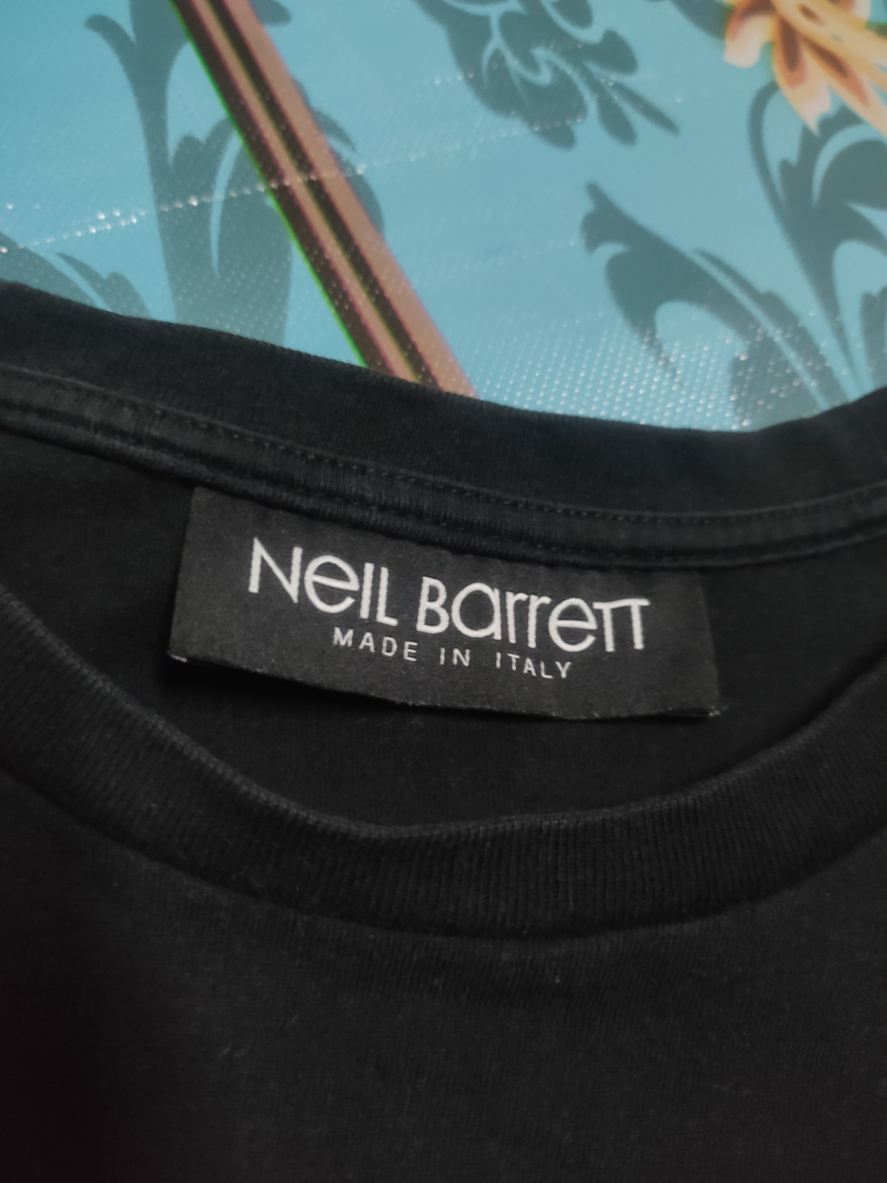 Neil Barrett Neil Barrett Steve McQueen black tee Size US S / EU 44-46 / 1 - 9 Thumbnail