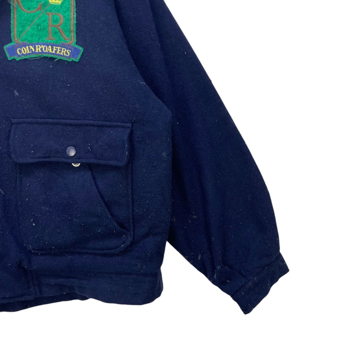 Vintage 💥Vintage Coin Roaffers 60s Bomber Varsity Hockey Ice Jacket Size US M / EU 48-50 / 2 - 7 Thumbnail