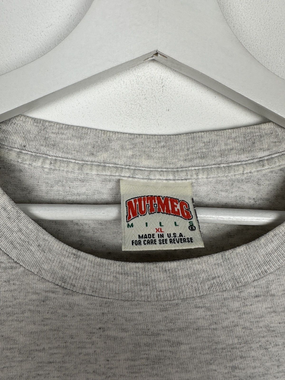 Vintage 90s Vintage Nutmeg World Cup USA United States T Shirt Tee Size US XL / EU 56 / 4 - 4 Thumbnail