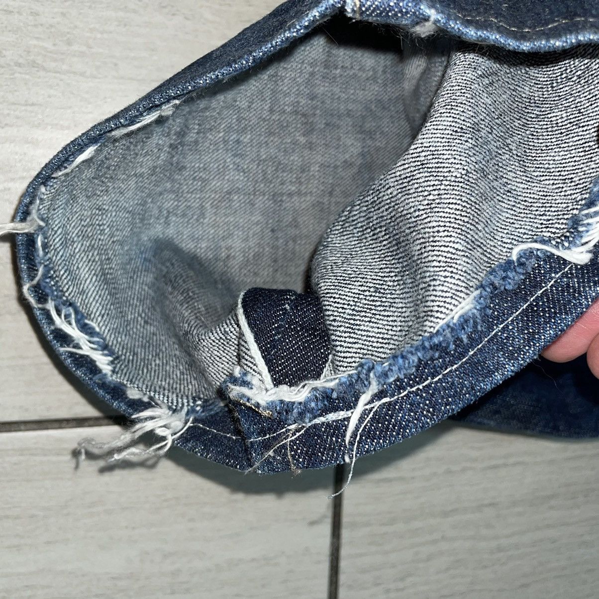 10 Corso Como × Rick Owens Rick Owens Indigo Tired Blue Denim 10 Como Corso Size US 34 / EU 50 - 2 Thumbnail