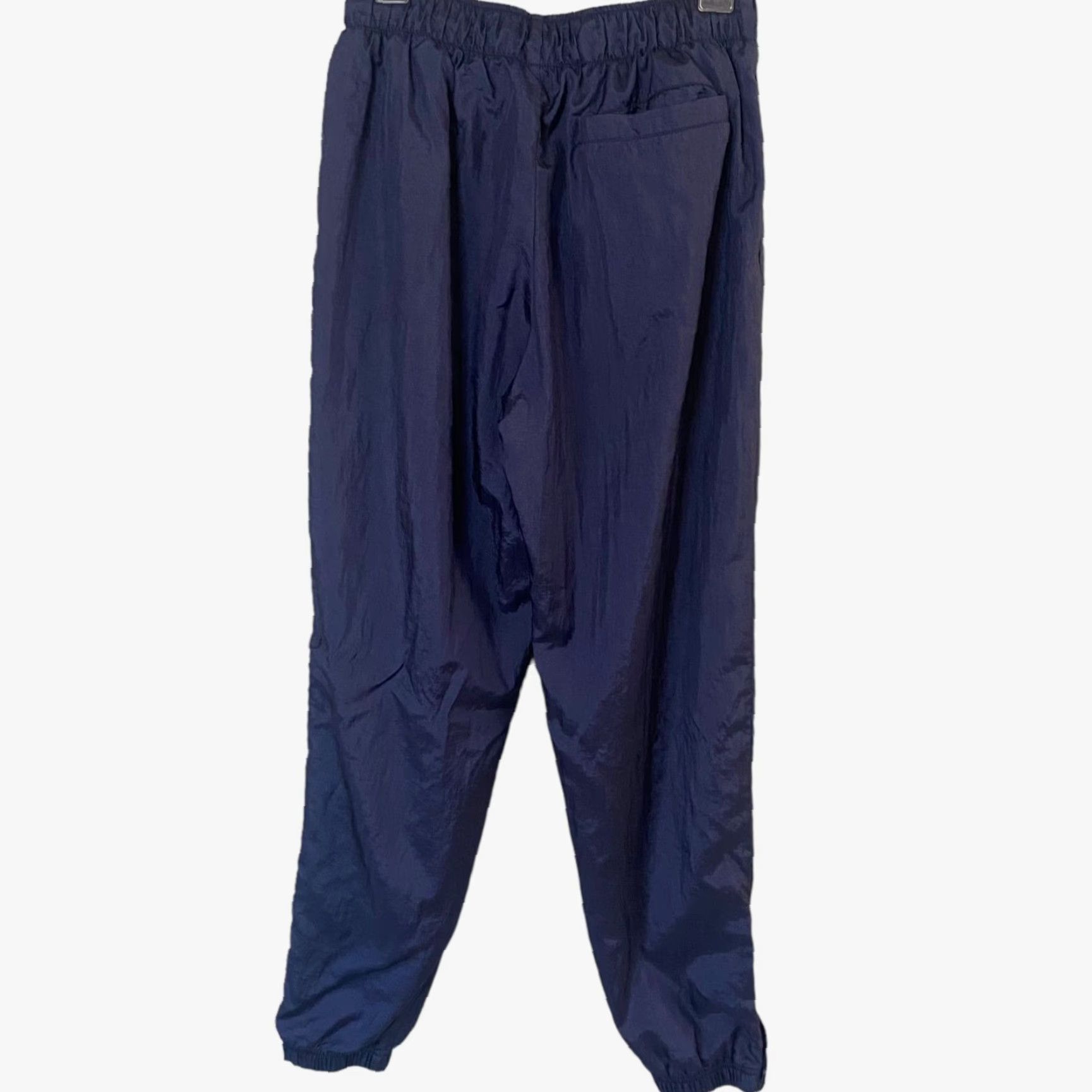 Champion Champion Life Nylon Warm-Up Pants Mens Medium Navy Blue Pockets Jogger Athletic Size US 31 - 3 Thumbnail
