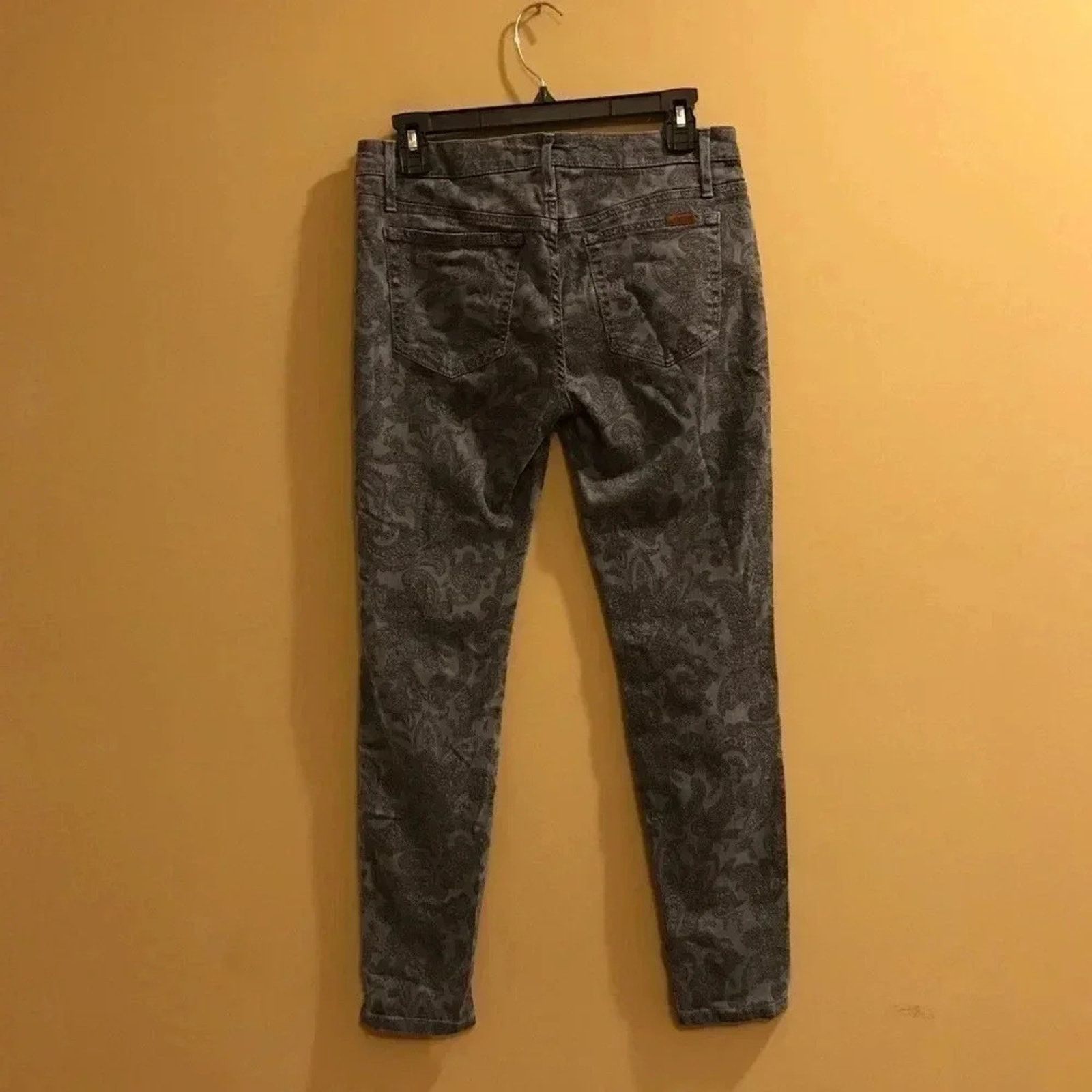 Other Joe's Jeans High Water Skinny Jeans Paisley Faded Size 28 Size 28" / US 6 / IT 42 - 6 Thumbnail