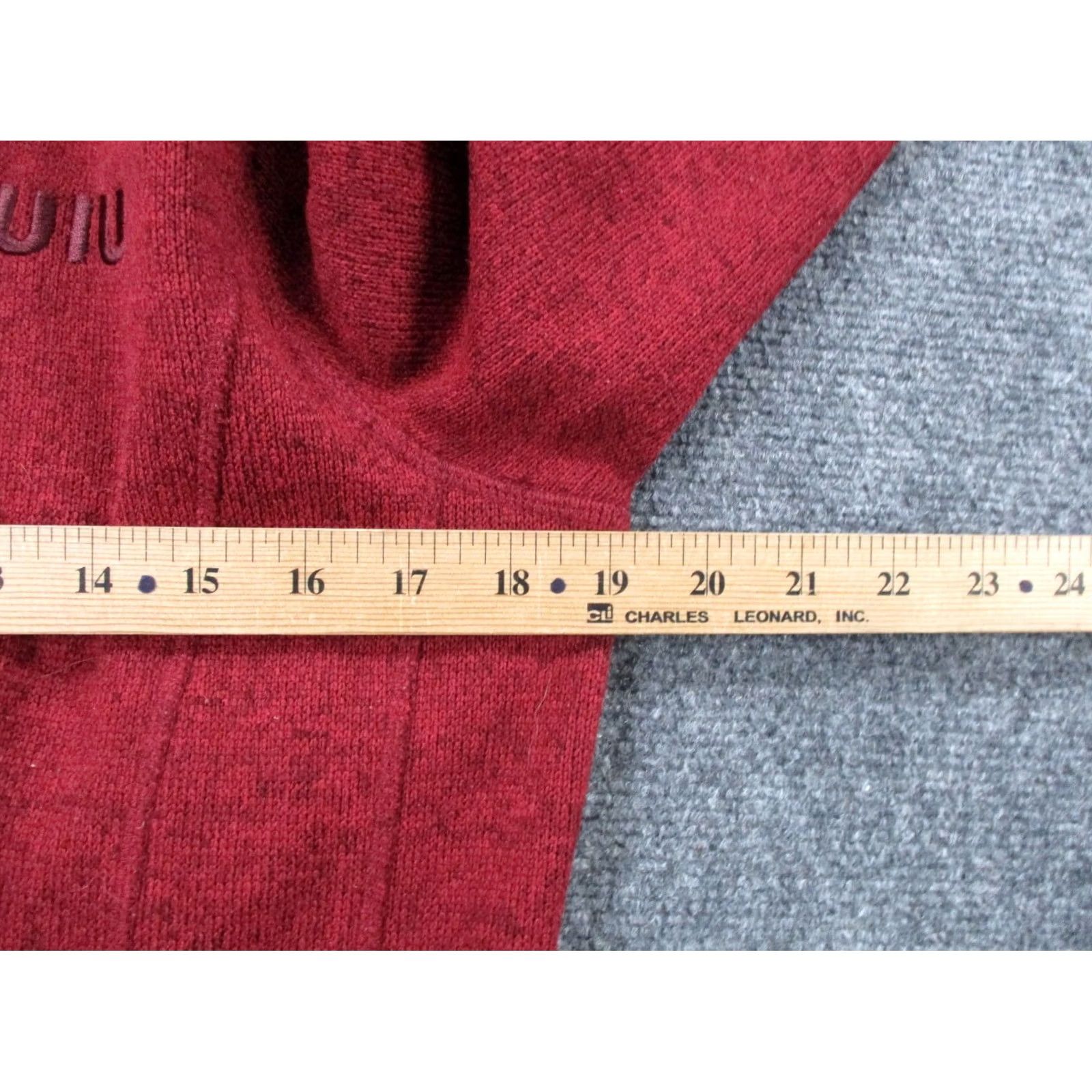 Vintage KUIU Jacket Womens XL Red High Loft Fleece Windbreaker Jacket Size XL / US 12-14 / IT 48-50 - 5 Thumbnail