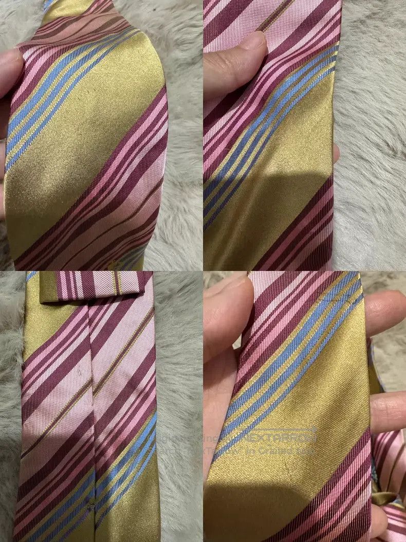 Vivienne Westwood Vivienne Westwood Pink, Blue, and Yellow Tie Size ONE SIZE - 8 Thumbnail