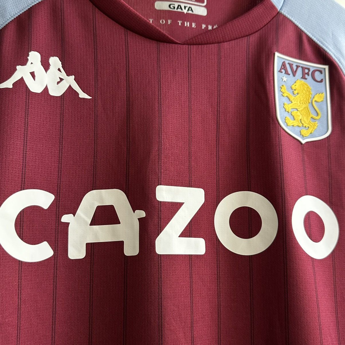 Kappa Kappa Aston Villa FC AVFC 2020/21 Soccer Jersey Blokecore Size US XXL / EU 58 / 5 - 5 Thumbnail