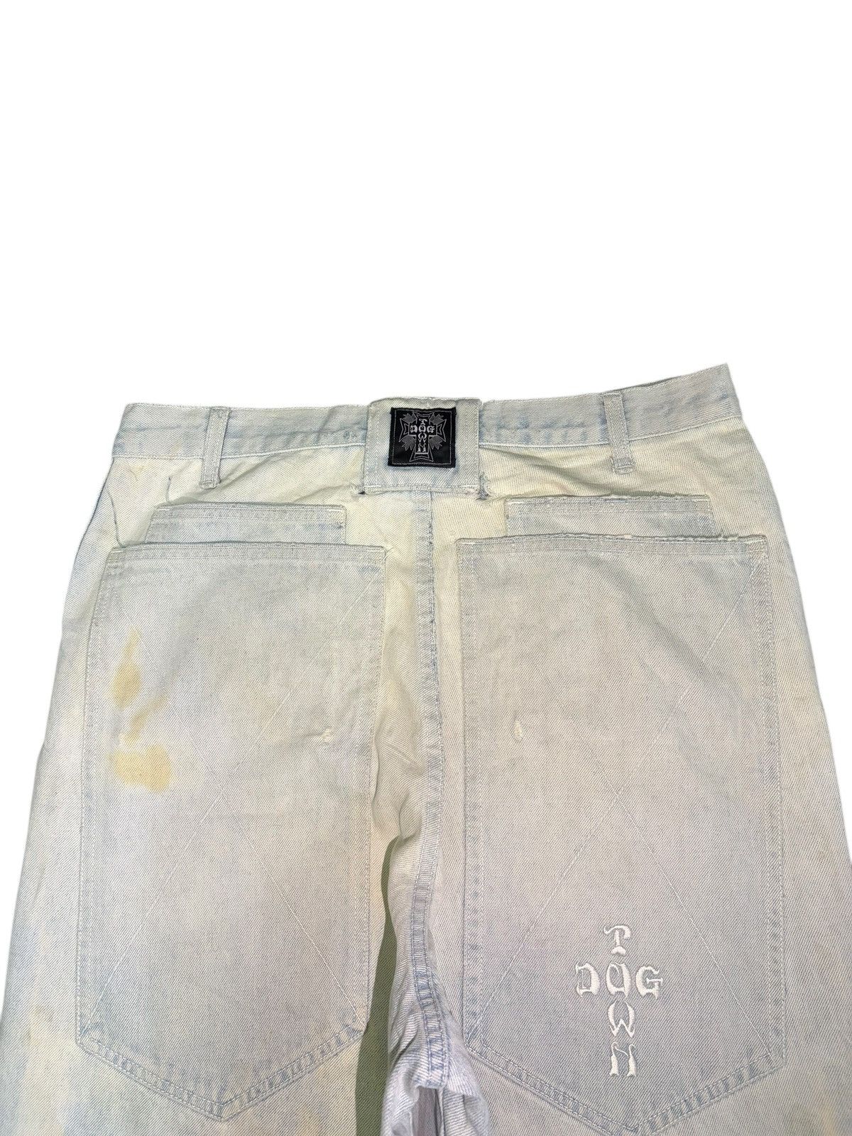 Dogtown Vintage Dog Town Skate Distressed Baggy Jeans Size US 33 - 4 Thumbnail