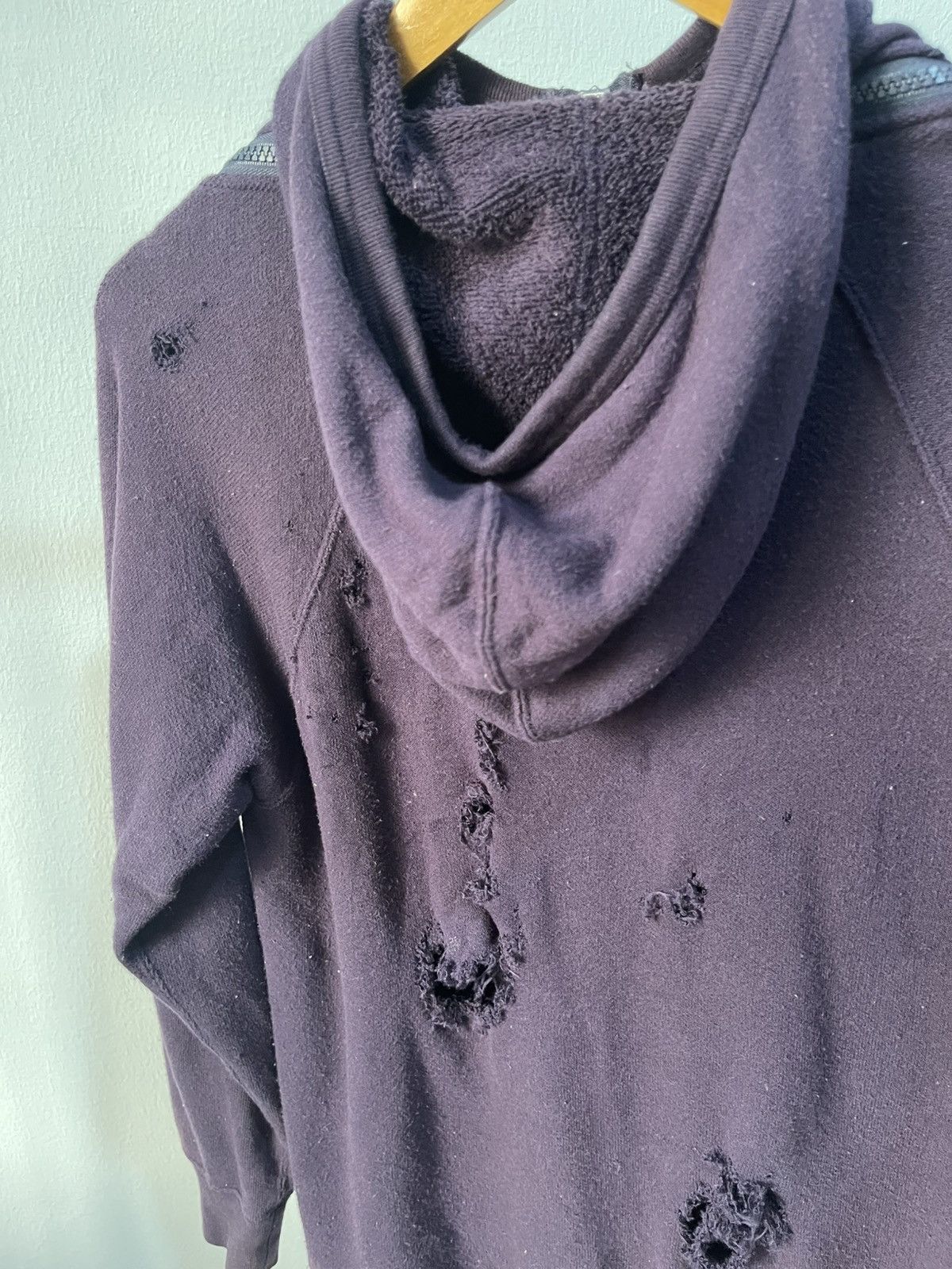 Final Home 90s Final Home Distressed Zipper Hoodie A2 Size US M / EU 48-50 / 2 - 7 Thumbnail