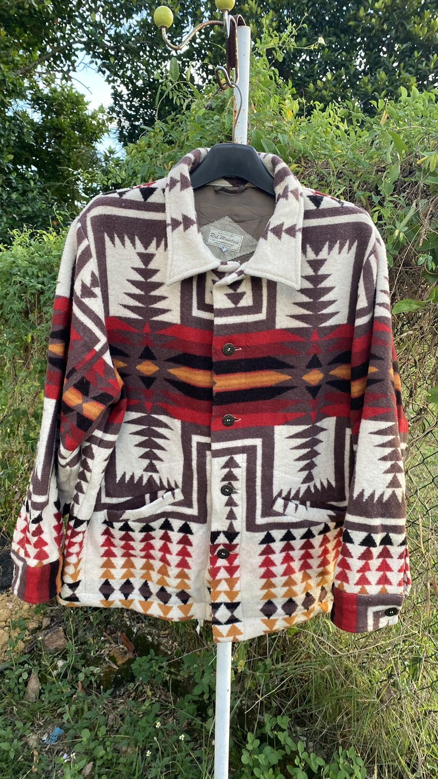 Native × Vintage Red Mountain Coat Jacket Size US M / EU 48-50 / 2 - 1 Thumbnail