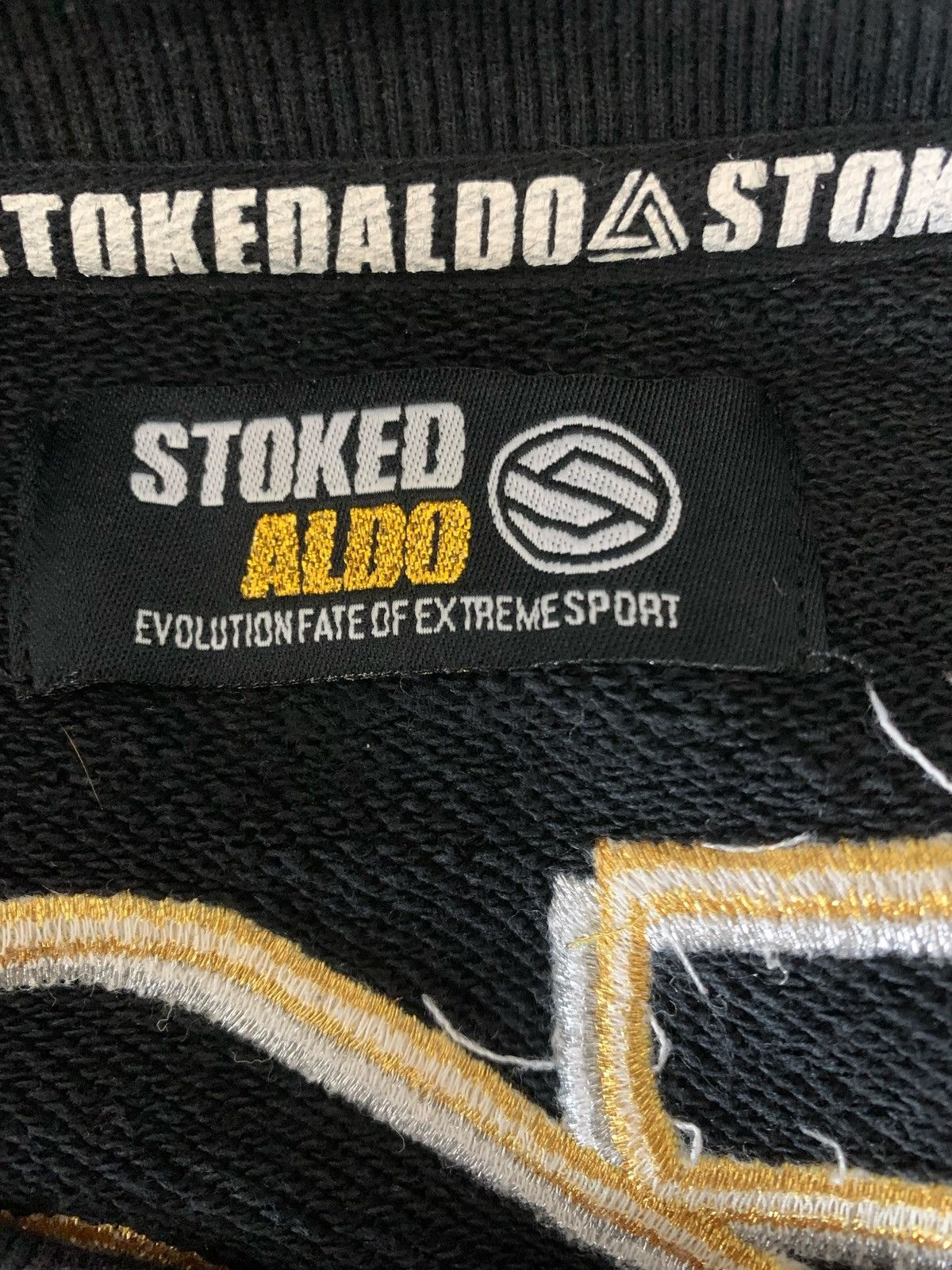 Japanese Brand Stoked Aldo JapaneseBrand StreetWear ActiveWear Sweatshirt Size US M / EU 48-50 / 2 - 10 Thumbnail