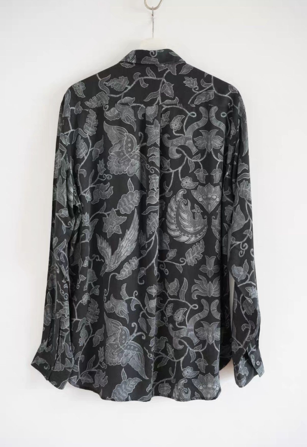 Yohji Yamamoto Yohji Yamamoto 06ss Plants & Animals Print Shirt K4 Size US L / EU 52-54 / 3 - 2 Thumbnail
