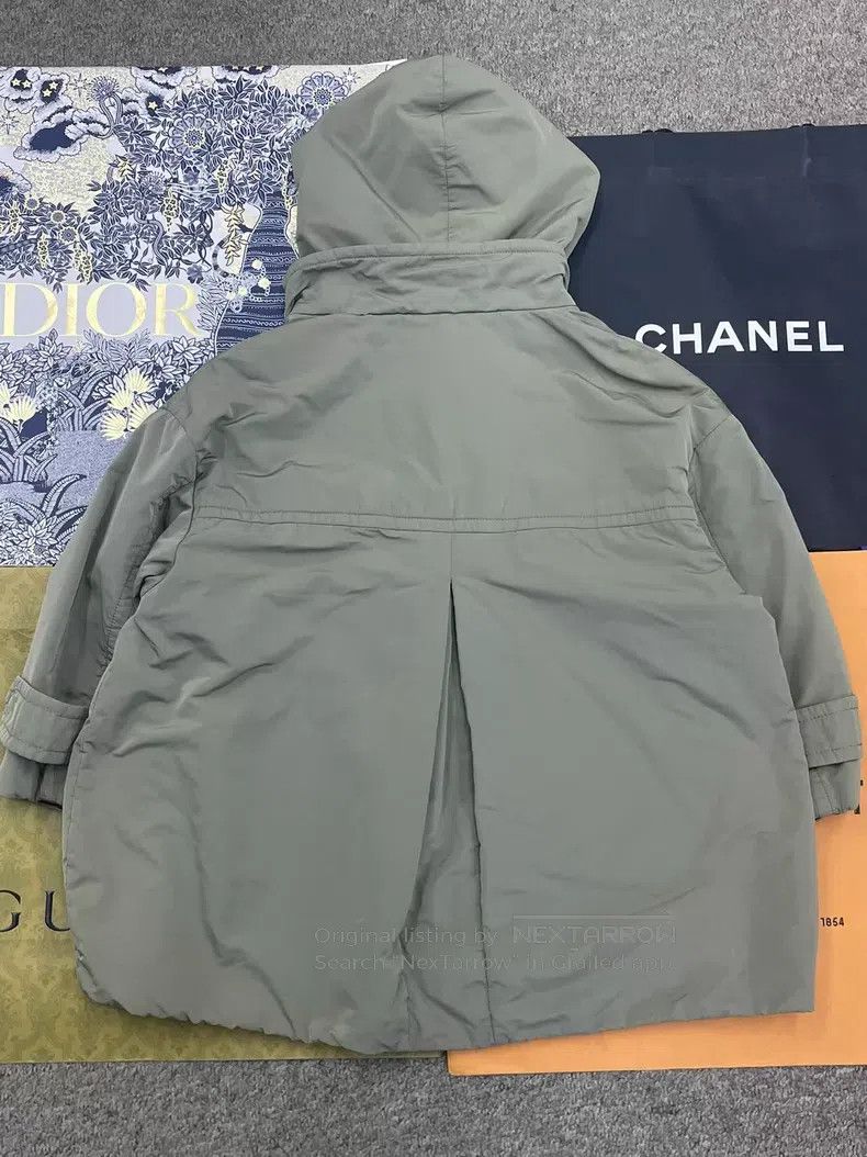 Brunello Cucinelli Brunello Cucinelli Military Green Cotton Jacket Size XS / US 0-2 / IT 36-38 - 2 Thumbnail