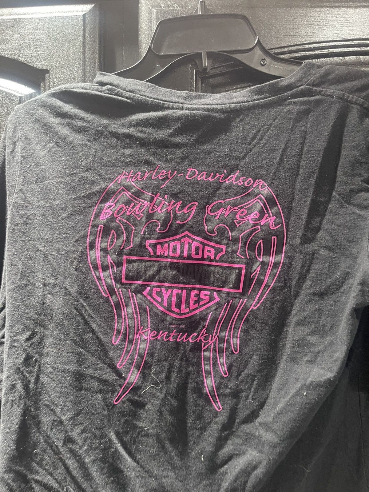 Harley Davidson Harley Davidson Motorcycle Women’s Long Sleeve V neck Size L / US 10 / IT 46 - 6 Thumbnail