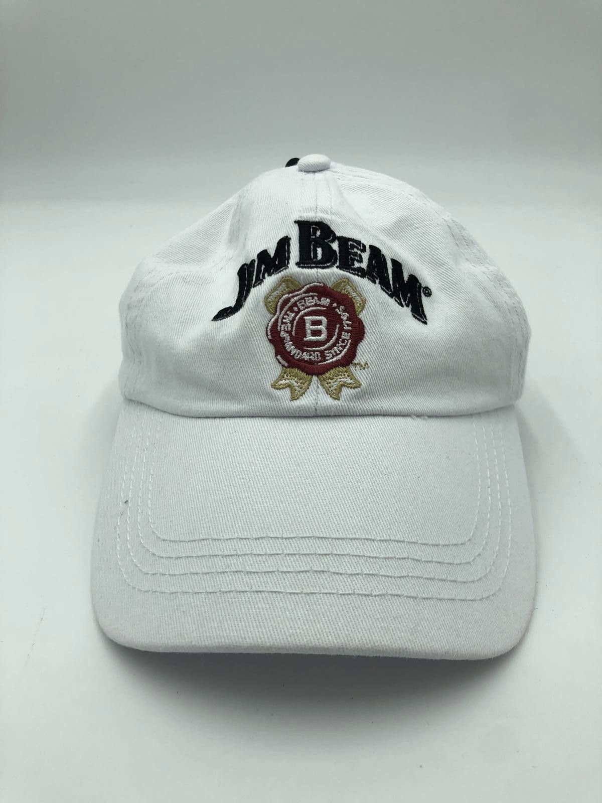 Designer Jim Beam Embroidered White Cap Size ONE SIZE - 1 Thumbnail