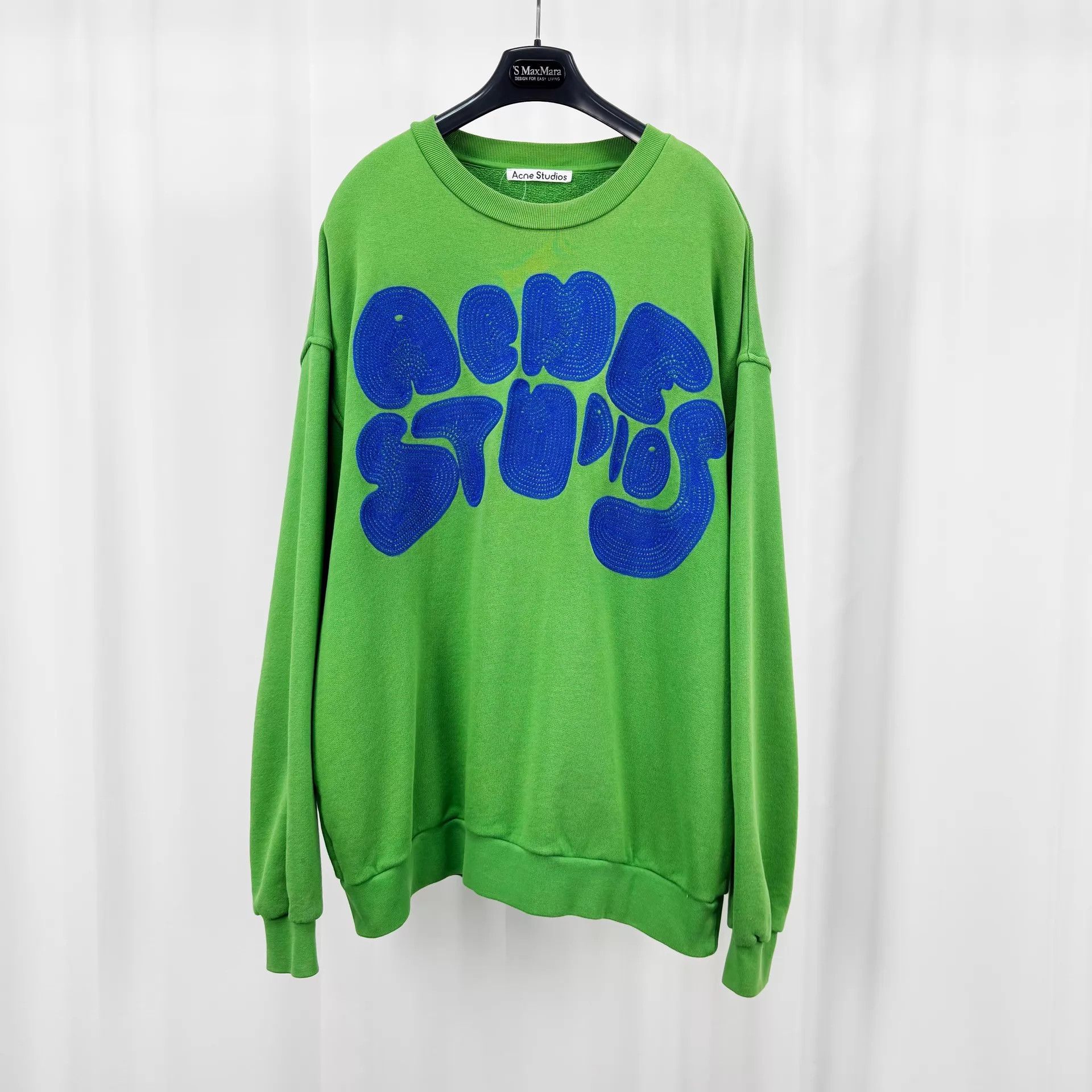 Acne Studios Acne Studios Embroidered Logo Hoodie S 99 New Size US S / EU 44-46 / 1 - 1 Thumbnail