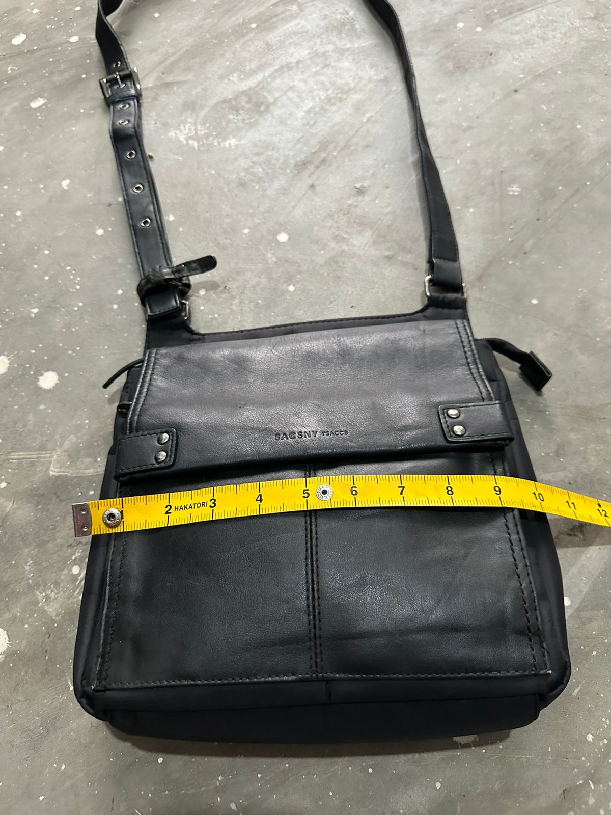Yohji Yamamoto 🔥Ysaccs by Yohji Yamamoto nylon and leather Crossbody bag Size ONE SIZE - 14 Thumbnail