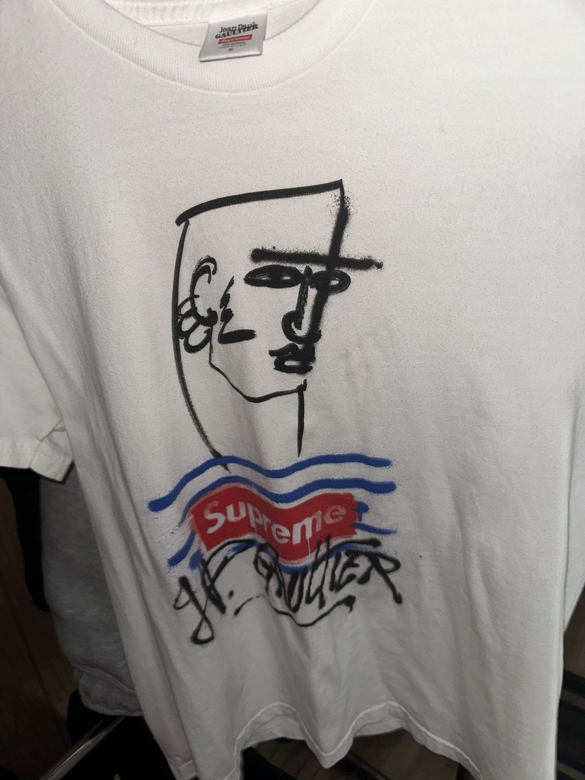 トップス Supreme Jean Paul Gaultier Tee White M Supreme Jean Paul Gaultier Tee White シュプリーム ゴルチエ