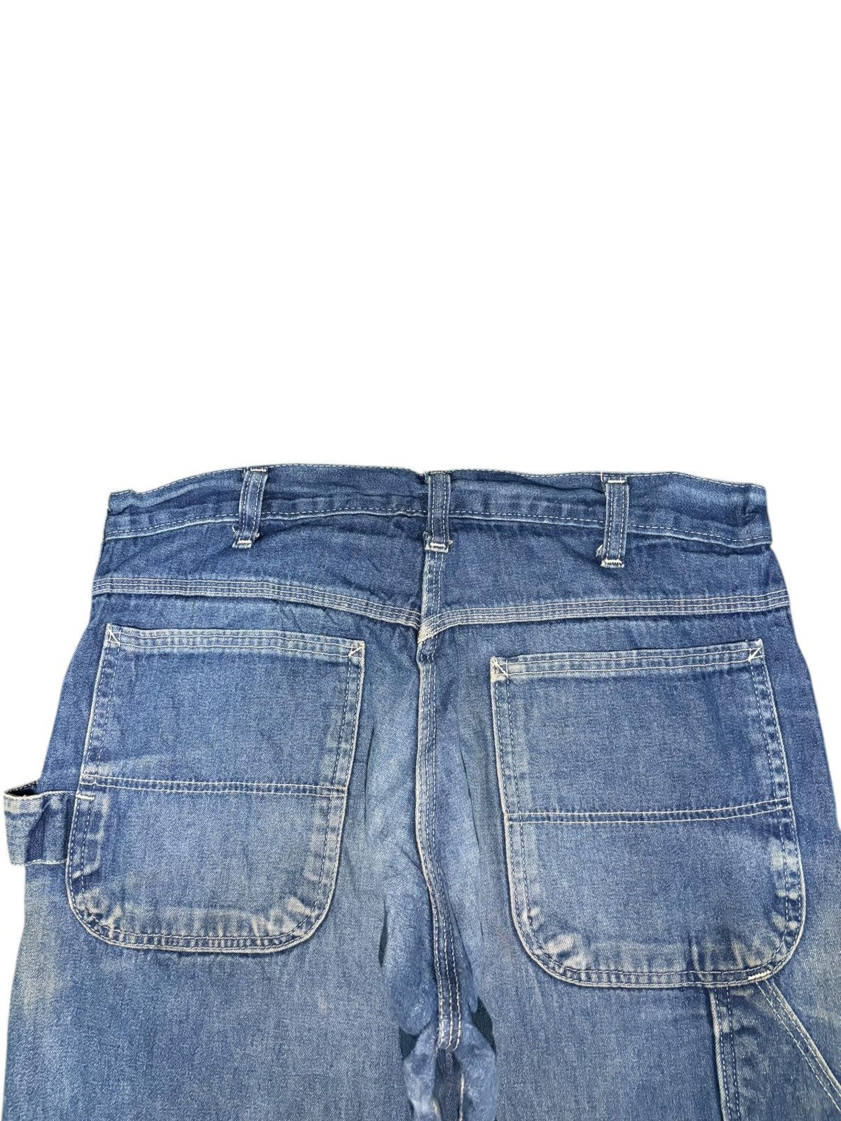 Pointer Vintage Usa Pointer Mud Wash Distress Carpenter Baggy Jeans Size US 31 - 4 Thumbnail
