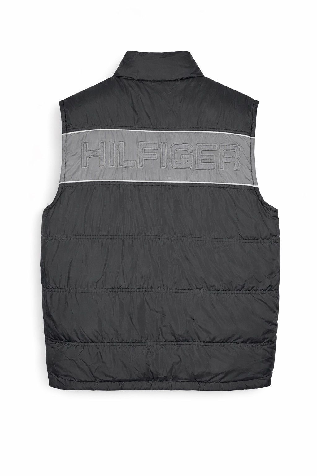 Tommy Hilfiger Tommy Hilfiger Puffer Vest Grey Sleeveless Jacket Japan Size US S / EU 44-46 / 1 - 1 Thumbnail