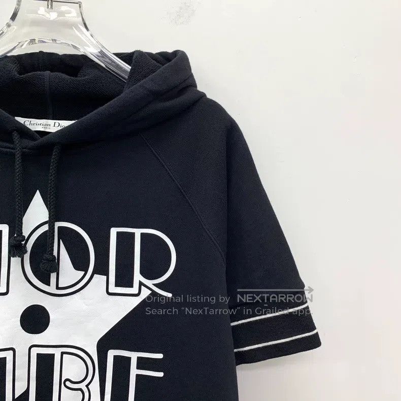 Dior Dior Black five-pointed star logo letter printed cotton ho Size S / US 4 / IT 40 - 3 Thumbnail