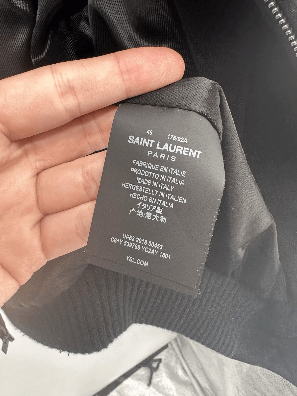 Yves Saint Laurent Saint Laurent Leather Suede Studded Jacket EU 46 Size US S / EU 44-46 / 1 - 13 Thumbnail