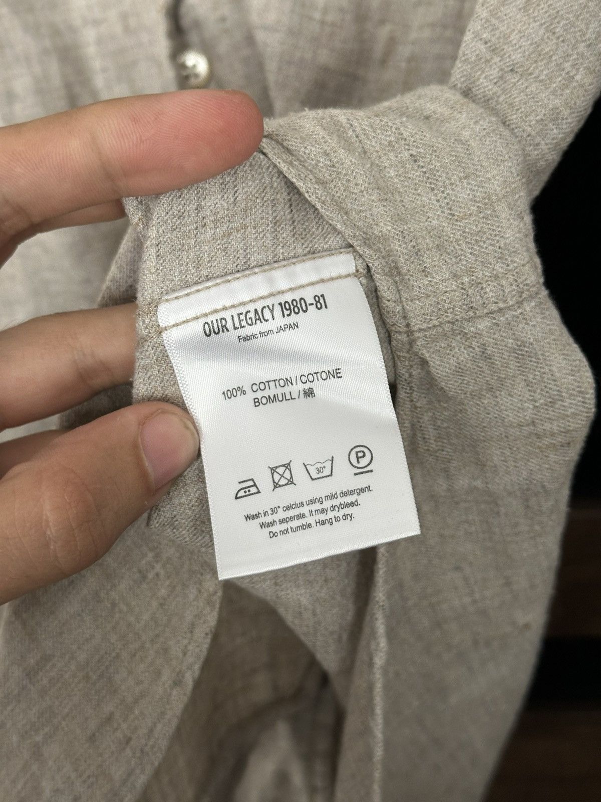 Our Legacy Our Legacy Shirt Button Up Long Sleeve Size US S / EU 44-46 / 1 - 12 Thumbnail
