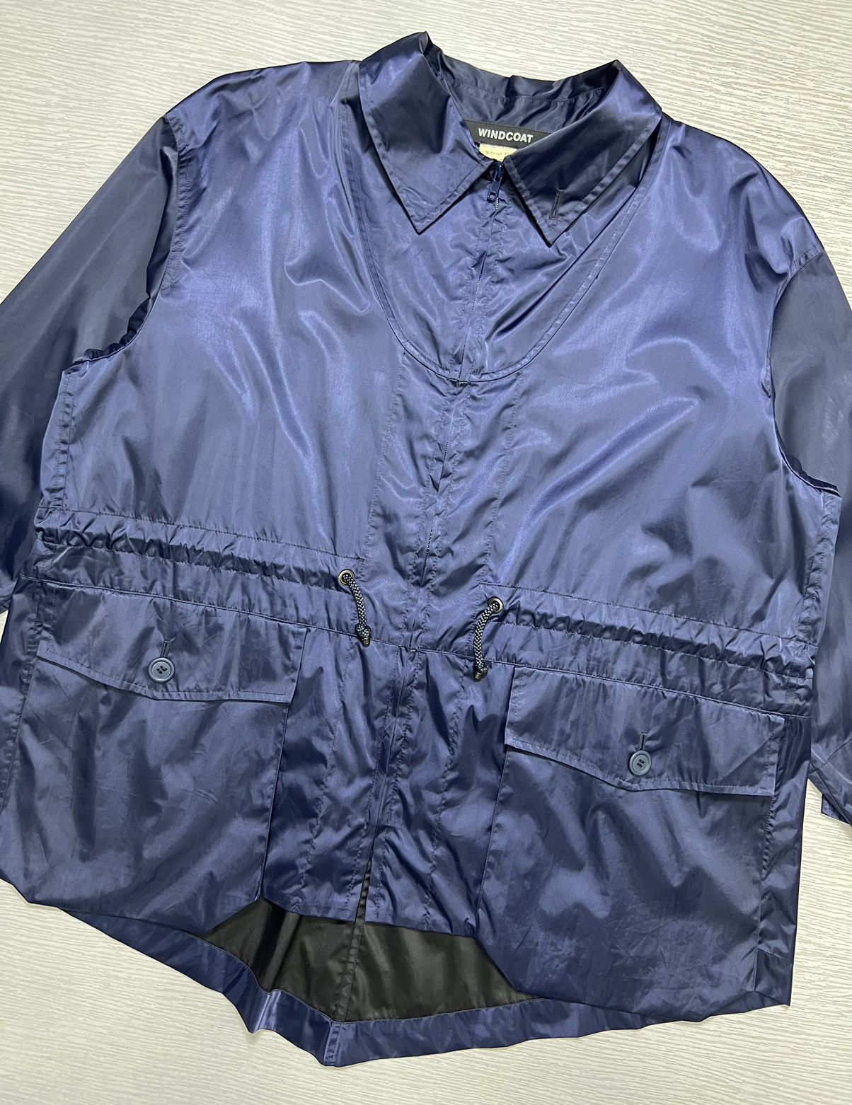 Issey Miyake Archive Issey Miyake Windcoat - Nylon Parka Jacket Size US XXS / EU 40 - 9 Thumbnail