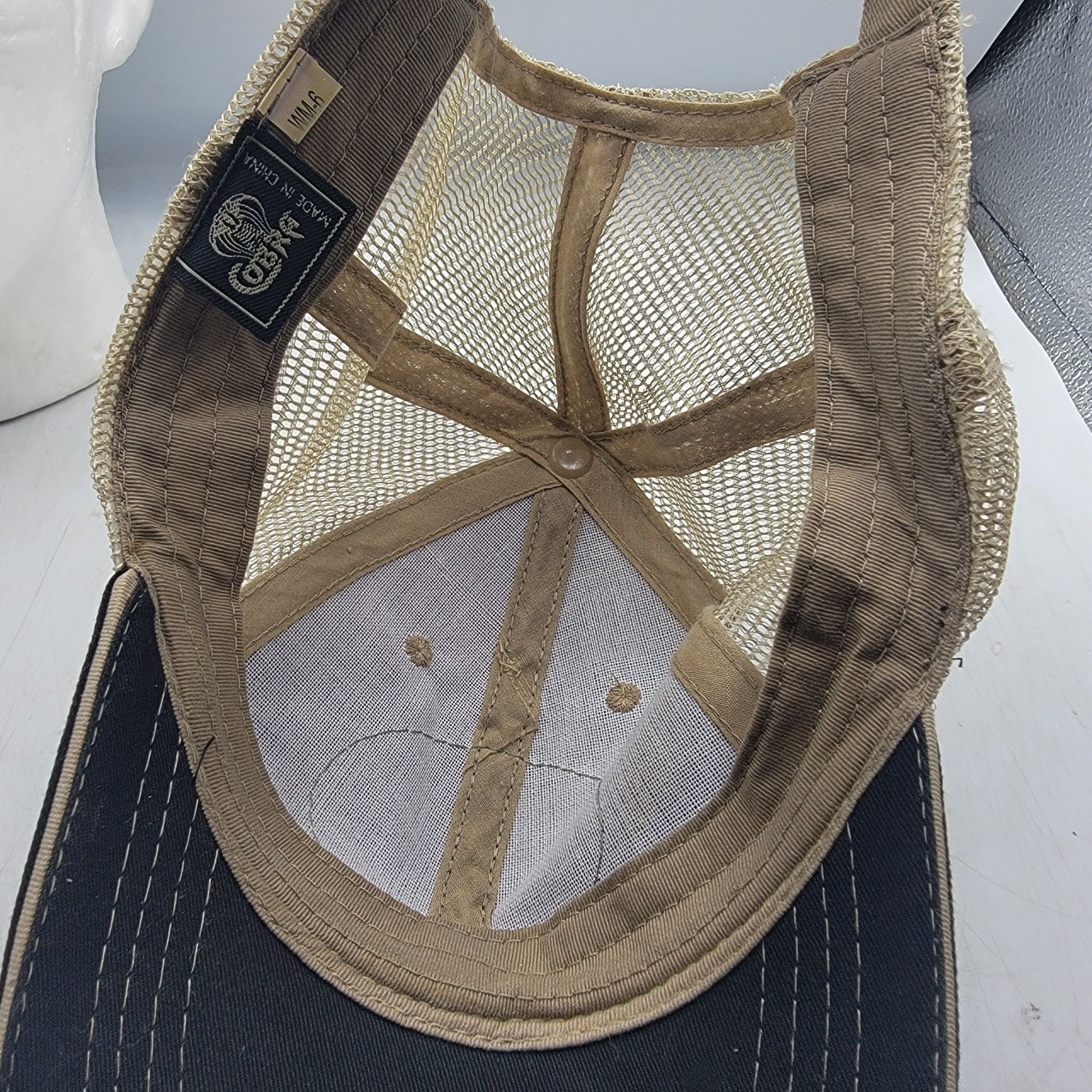 Cobra The Point Lake Powell Trucker Hat Black Tan Adjustable Casua Size ONE SIZE - 7 Thumbnail