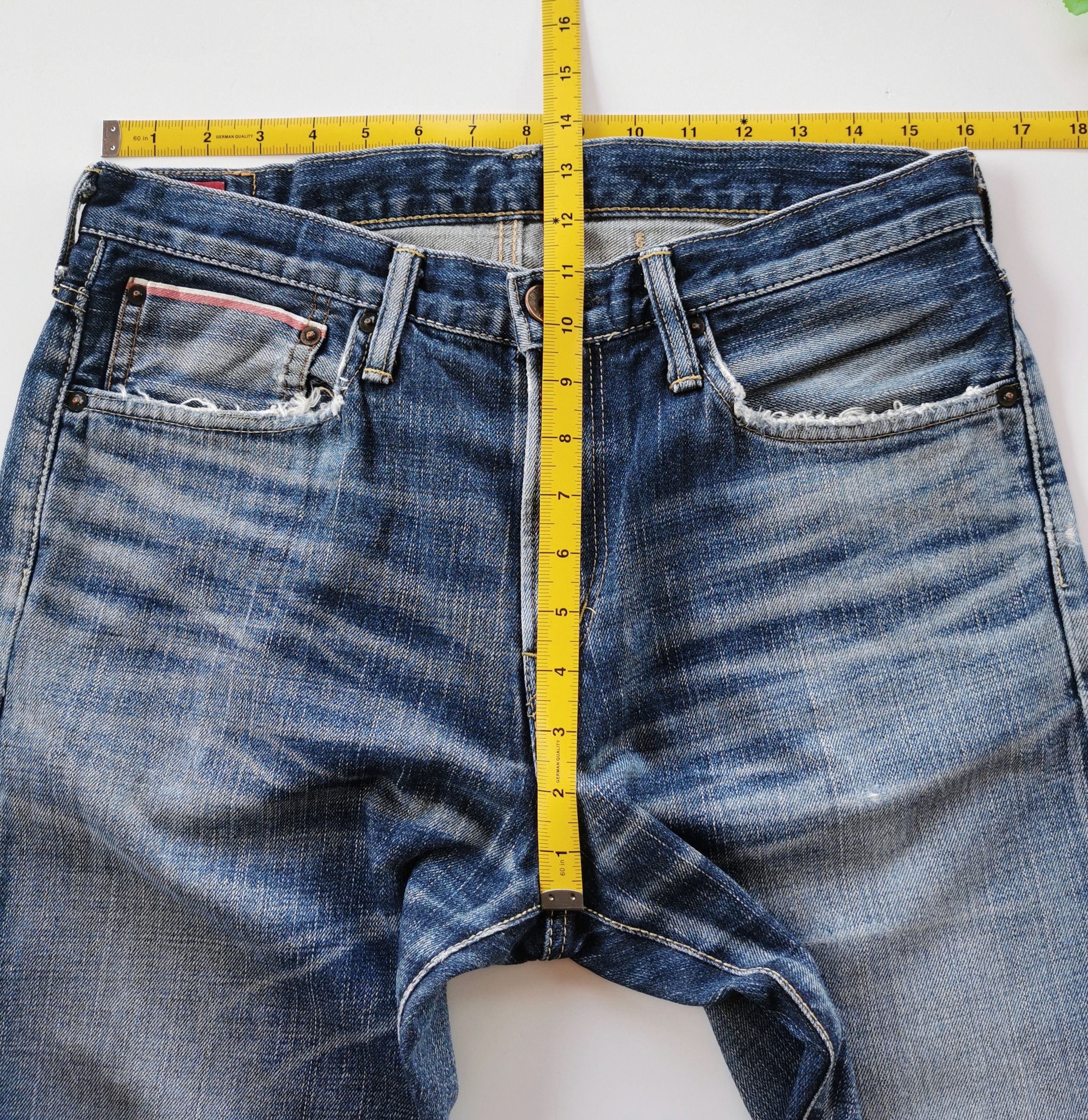 Edwin Edwin 505 zx Selvedge Denim Jeans Size US 32 / EU 48 - 12 Thumbnail