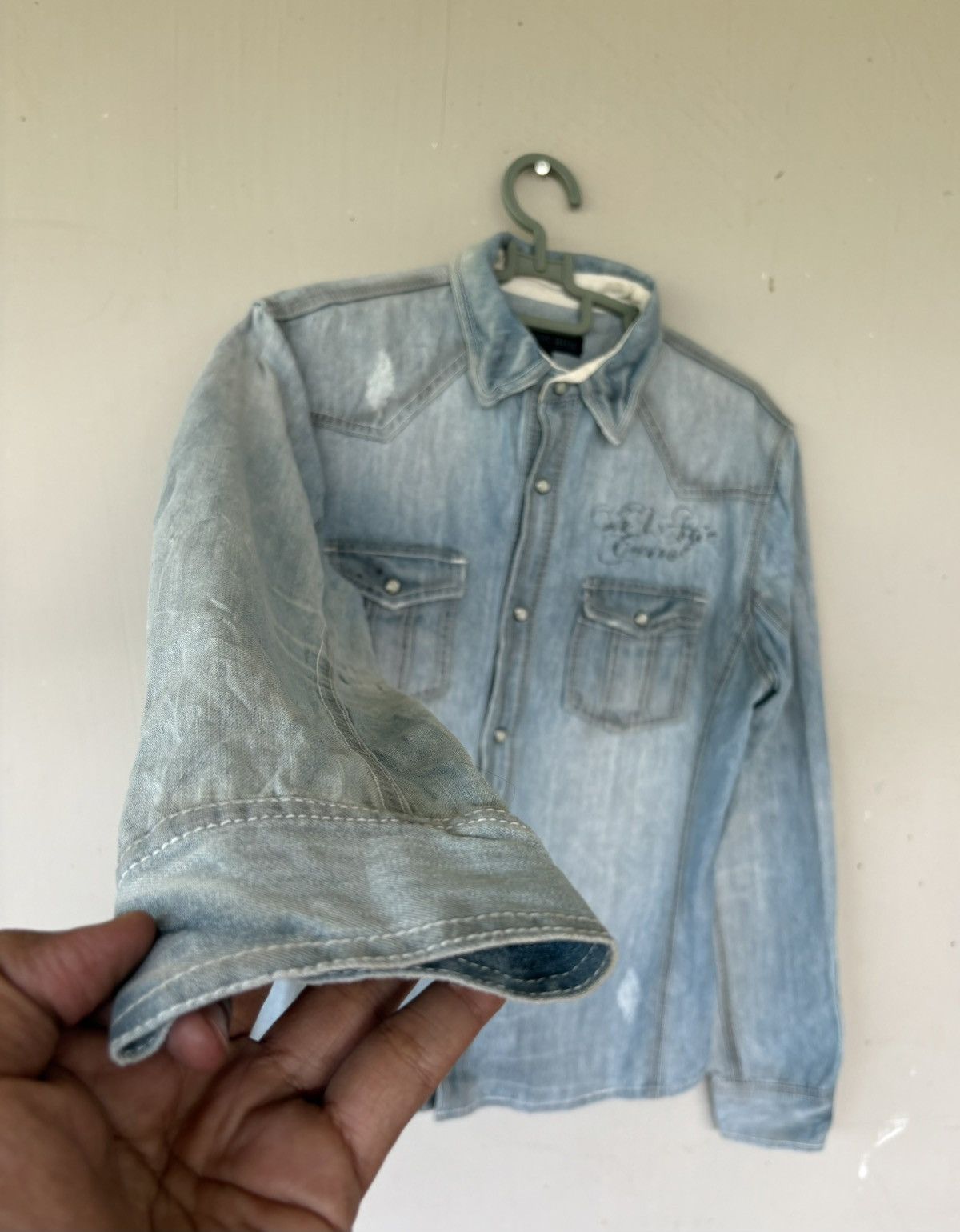 In The Attic Vintage In The Attic Rockers Heaven Denim Jacket Style Size US L / EU 52-54 / 3 - 4 Thumbnail