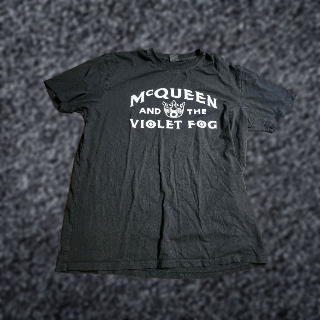 Vintage Mens XL McQueen and The Violet Fog Gin T-Shirt Black Short Sleeve Cotton Adult Size US XL / EU 56 / 4 - 1 Thumbnail