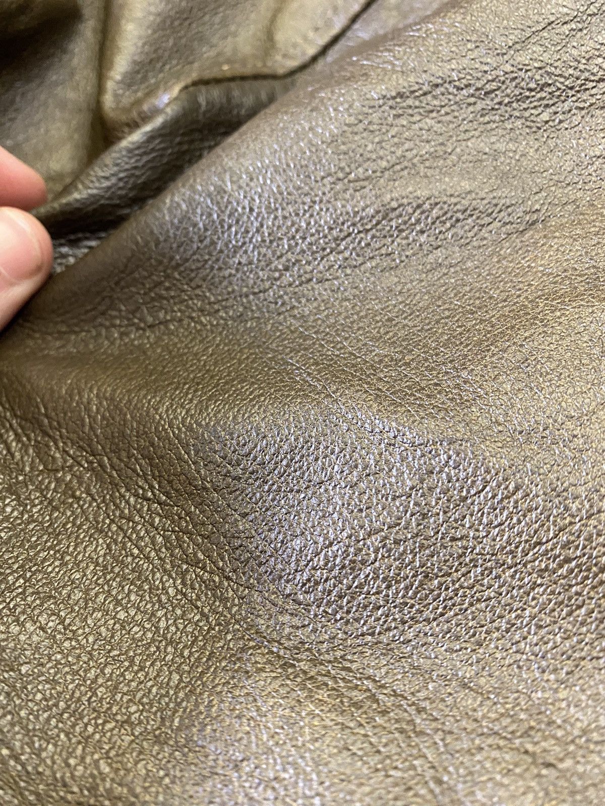 Other Leather bomber jacket paired with free Burberry scarf Size US XL / EU 56 / 4 - 4 Thumbnail
