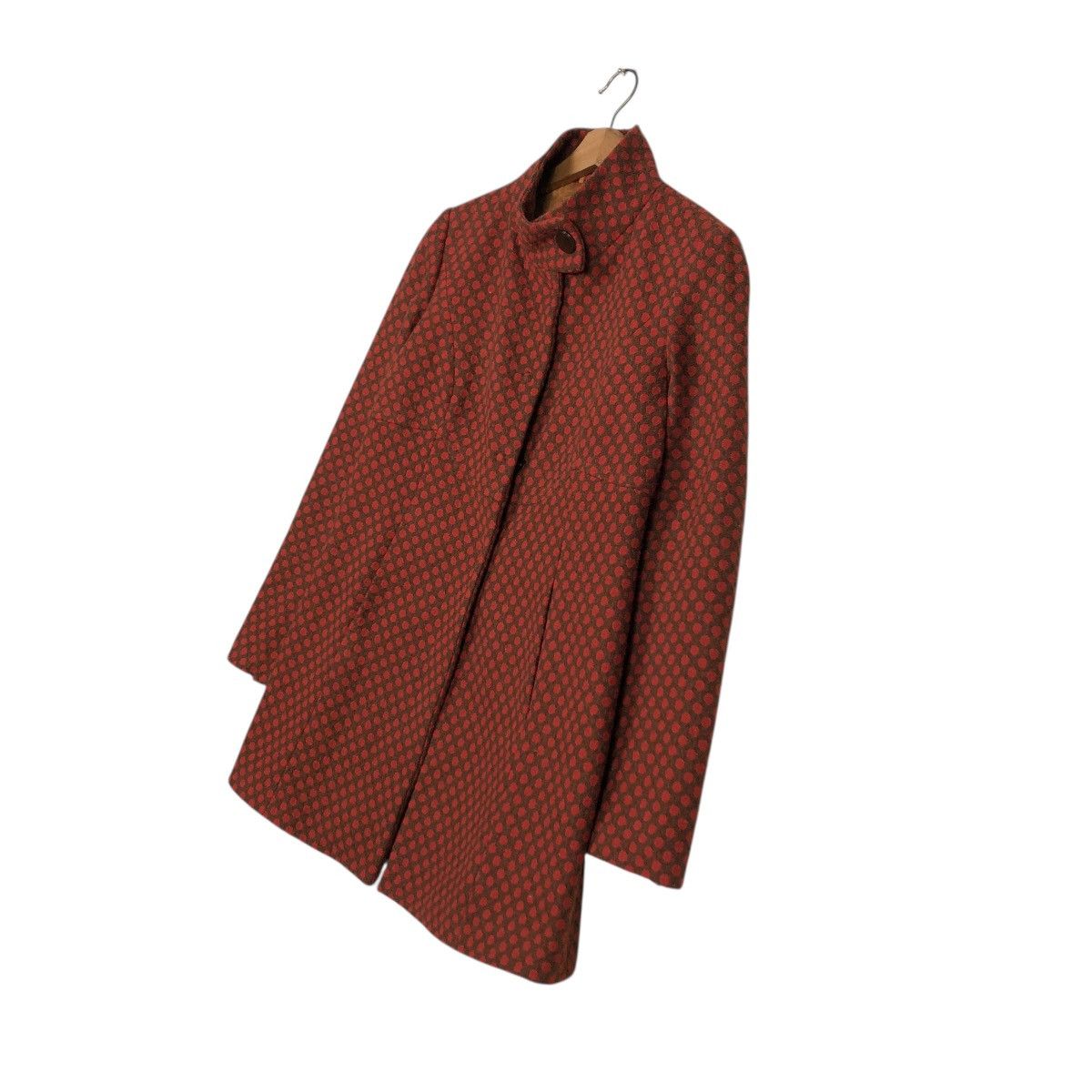 Benetton 🔥BUTTON WOOL POLKADOT DESIGN STILE BENETTON JACKET Size M / US 6-8 / IT 42-44 - 4 Thumbnail