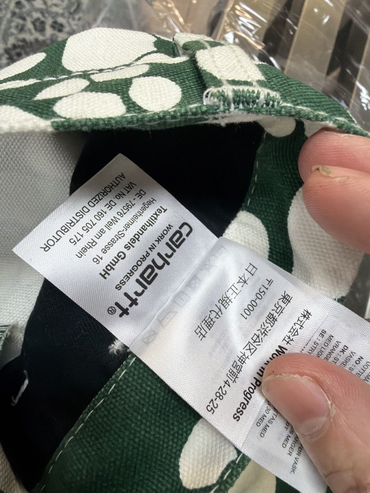 Carhartt Wip × Marni Marni Carhartt Green Flower Trouser Pants Size US 30 / EU 46 - 5 Thumbnail