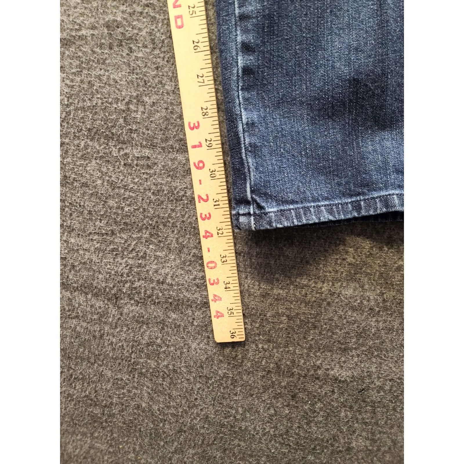 Vintage Duluth Trading Flex Fire Hose Jeans Womens 10x33 Relaxed Fit Stretch Denim Workwear Jeans Size 32" / US 10 / IT 46 - 5 Thumbnail
